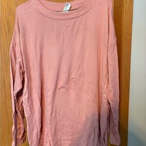 Just Be Blush Pink Knit Top